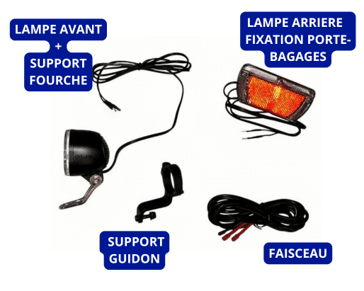 lampes moteur pédalier