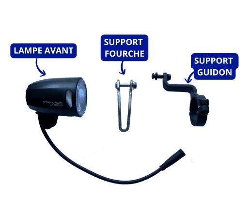 lampes pour moteur pédalier