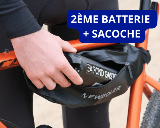 Deuxième batterie et sacoche